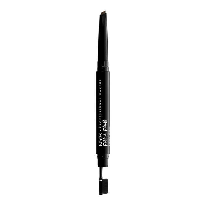 NYX PROF. MAKEUP Fill & Fluff Eyebrow Pomade Pencil - Ash Brown in the group BEAUTY & HEALTH / Makeup / Eyes & Eyebrows / Brow pencils at TP E-commerce Nordic AB (A12471)