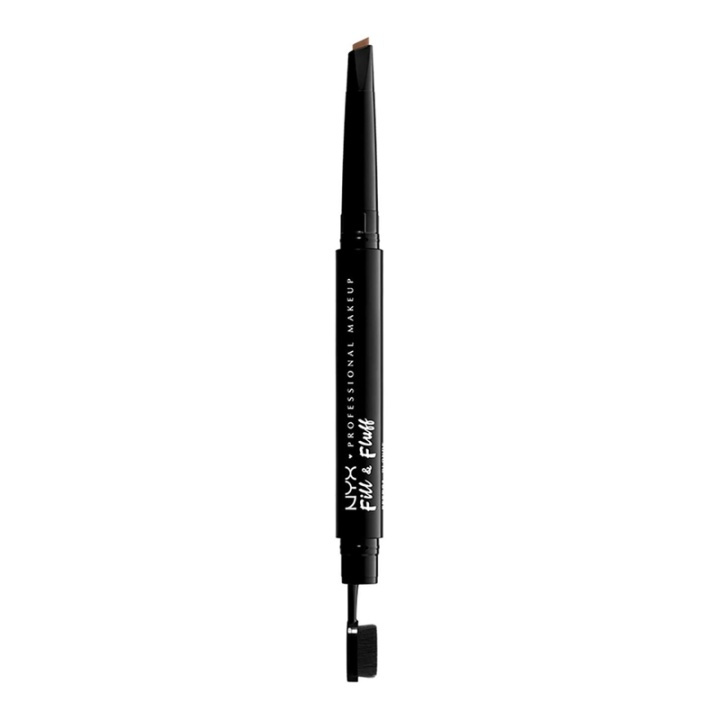 NYX PROF. MAKEUP Fill & Fluff Eyebrow Pomade Pencil - Auburn in the group BEAUTY & HEALTH / Makeup / Eyes & Eyebrows / Brow pencils at TP E-commerce Nordic AB (A12472)