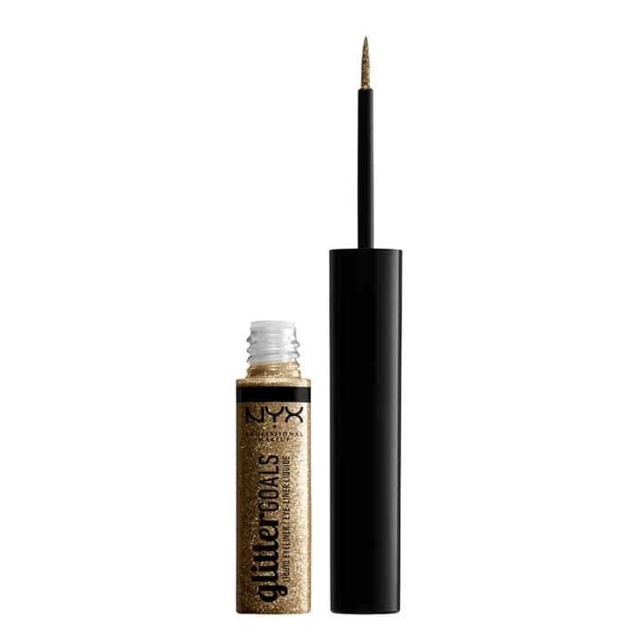 NYX PROF. MAKEUP Glitter Goals Liquid Eyeliner - Zodiac Queen in the group BEAUTY & HEALTH / Makeup / Eyes & Eyebrows / Eyeliner / Kajal at TP E-commerce Nordic AB (A12491)