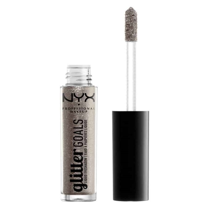 NYX PROF. MAKEUP Glitter Goals Liquid Eyeshadow - Oui Out in the group BEAUTY & HEALTH / Makeup / Eyes & Eyebrows / Eye shadows at TP E-commerce Nordic AB (A12496)
