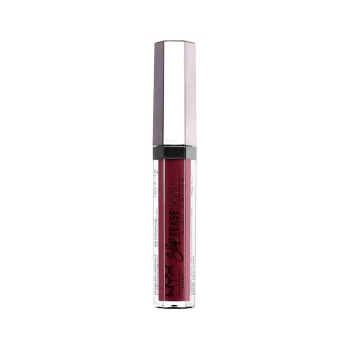 NYX PROF. MAKEUP Slip Tease Lip Lacquer - Spiced Spell in the group BEAUTY & HEALTH / Makeup / Lips / Lip cream at TP E-commerce Nordic AB (A12546)