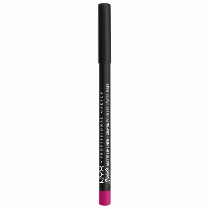 NYX PROF. MAKEUP Suede Matte Lip Liner - Clinger in the group BEAUTY & HEALTH / Makeup / Lips / Lip liner at TP E-commerce Nordic AB (A12557)