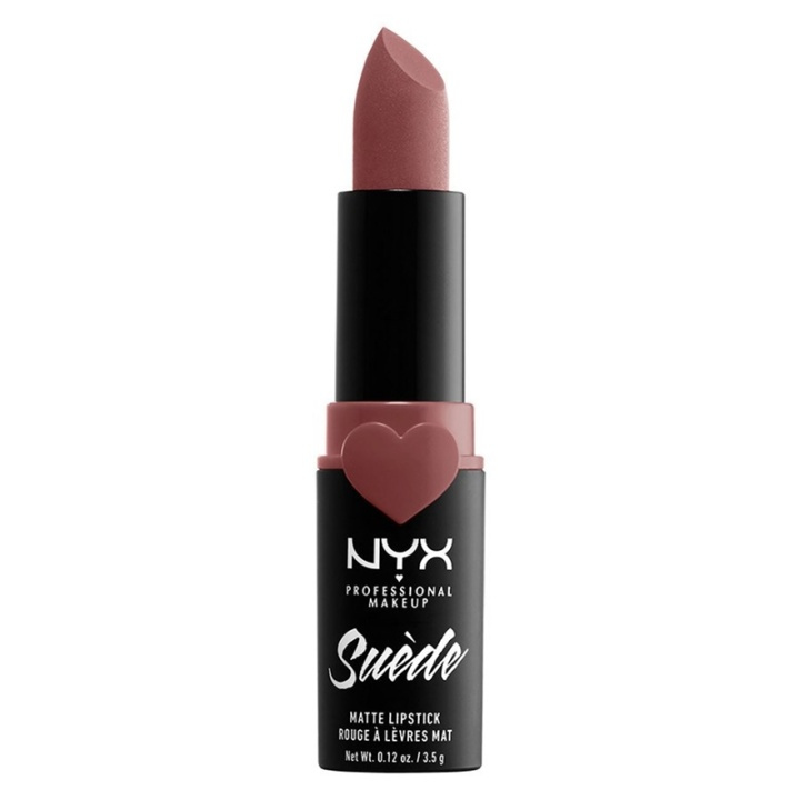 NYX PROF. MAKEUP Suede Matte Lipstick - Brunch Me in the group BEAUTY & HEALTH / Makeup / Lips / Lipstick at TP E-commerce Nordic AB (A12567)