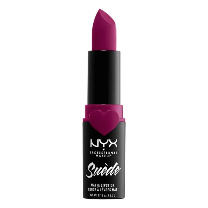 NYX PROF. MAKEUP Suede Matte Lipstick - Sweet Tooth in the group BEAUTY & HEALTH / Makeup / Lips / Lipstick at TP E-commerce Nordic AB (A12574)