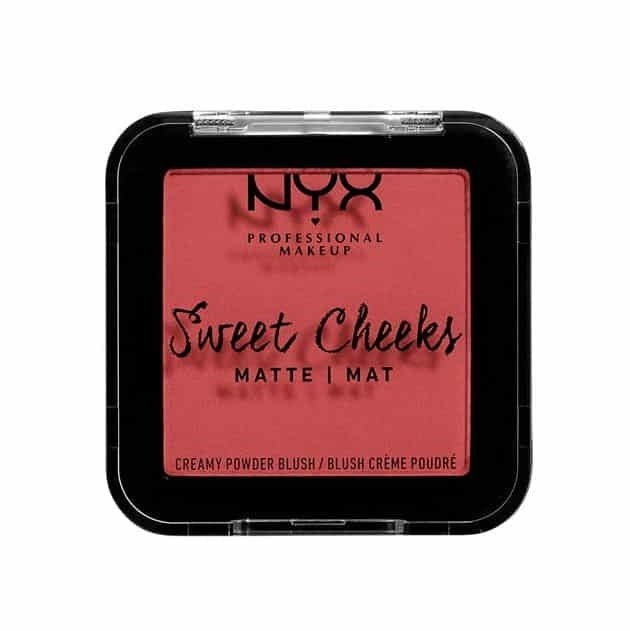 NYX PROF. MAKEUP Sweet Cheeks Creamy Matte Powder Blush - Citrine Rose in the group BEAUTY & HEALTH / Makeup / Facial makeup / Rouge / Bronzer at TP E-commerce Nordic AB (A12577)