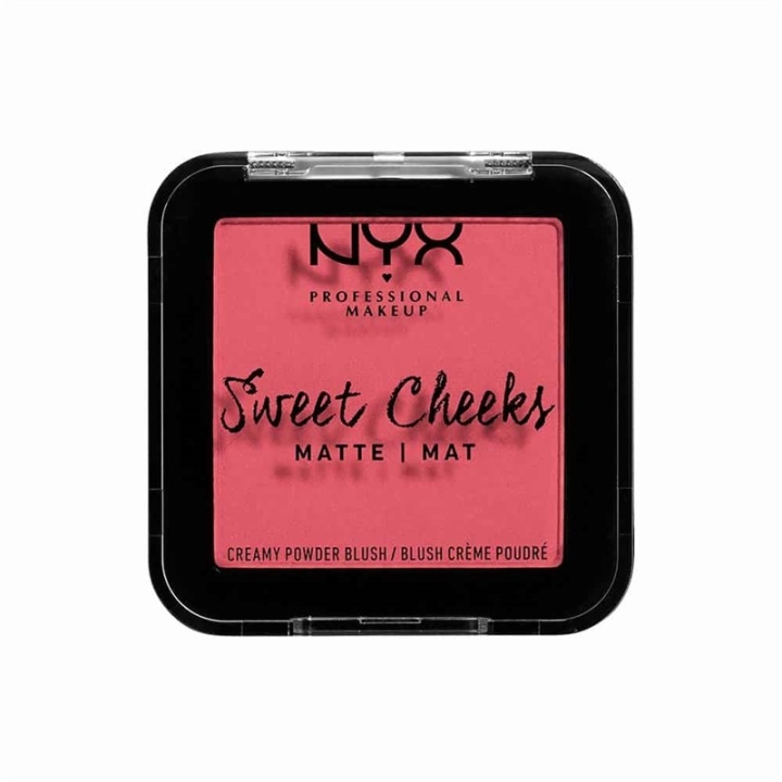 NYX PROF. MAKEUP Sweet Cheeks Creamy Matte Powder Blush - Day Dream in the group BEAUTY & HEALTH / Makeup / Facial makeup / Rouge / Bronzer at TP E-commerce Nordic AB (A12578)