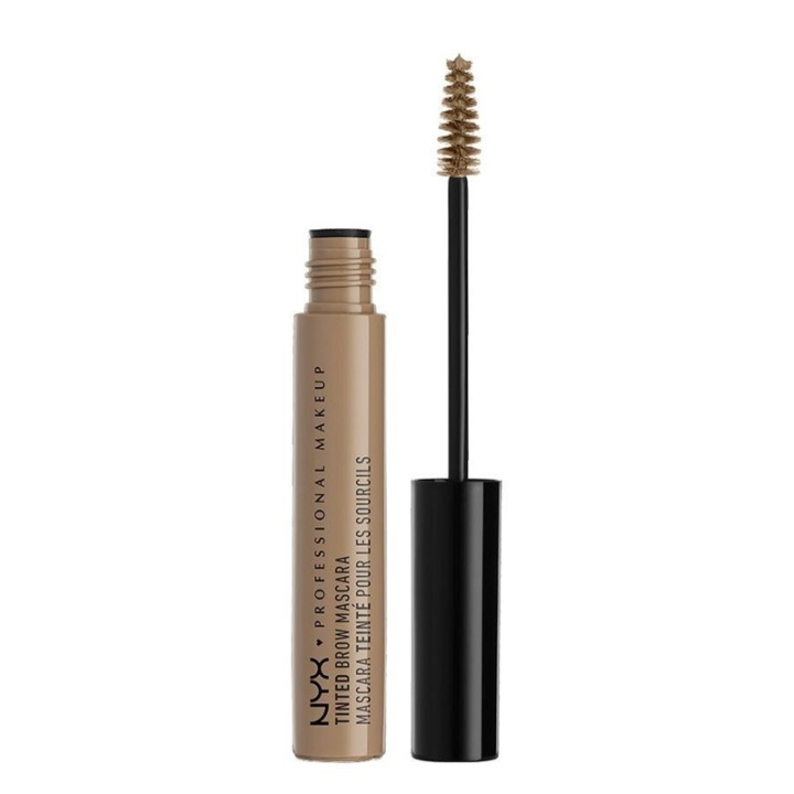 NYX PROF. MAKEUP Tinted Brow Mascara - Blonde in the group BEAUTY & HEALTH / Makeup / Eyes & Eyebrows / Eyebrow gel at TP E-commerce Nordic AB (A12593)