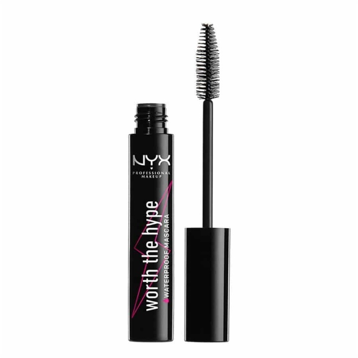 NYX PROF. MAKEUP Worth The Hype Waterproof Mascara in the group BEAUTY & HEALTH / Makeup / Eyes & Eyebrows / Mascara at TP E-commerce Nordic AB (A12601)