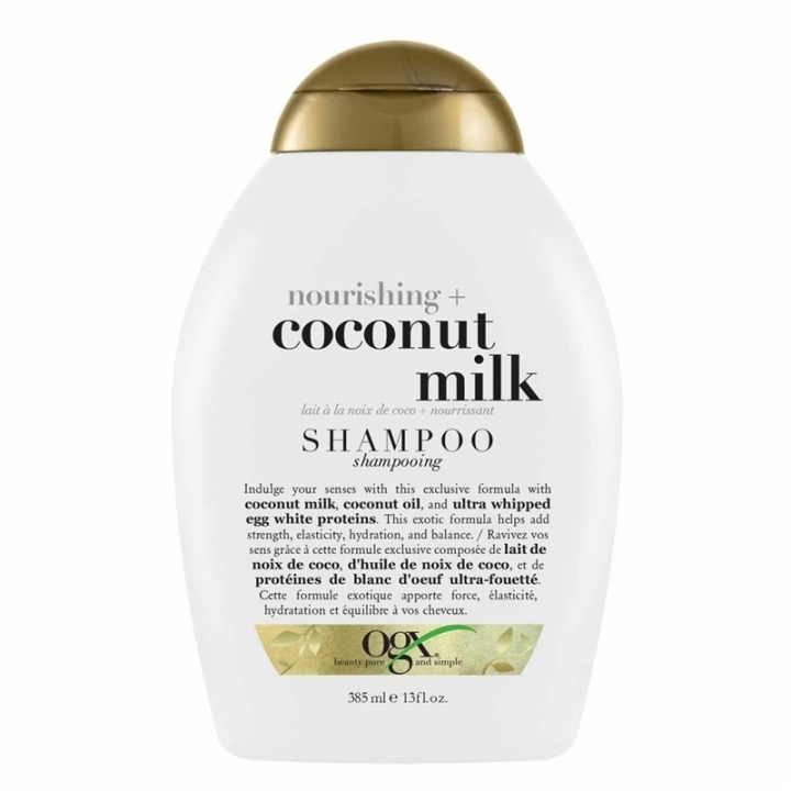OGX Nourishing Coconut Milk Shampoo 385ml in the group BEAUTY & HEALTH / Hair & Styling / Hair care / Schampoo at TP E-commerce Nordic AB (A12606)
