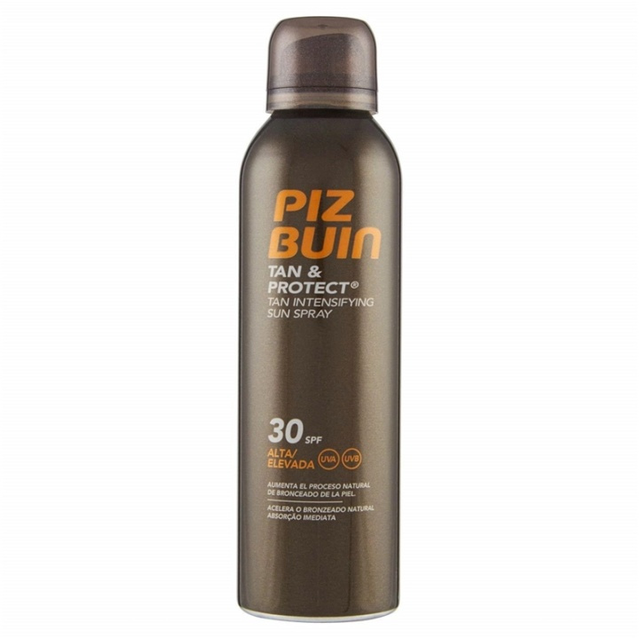 Piz Buin Tan & Protect Tan Intensifying Sun Spray SPF30 150ml in the group BEAUTY & HEALTH / Skin care / Tanning / Sunscreen at TP E-commerce Nordic AB (A12746)