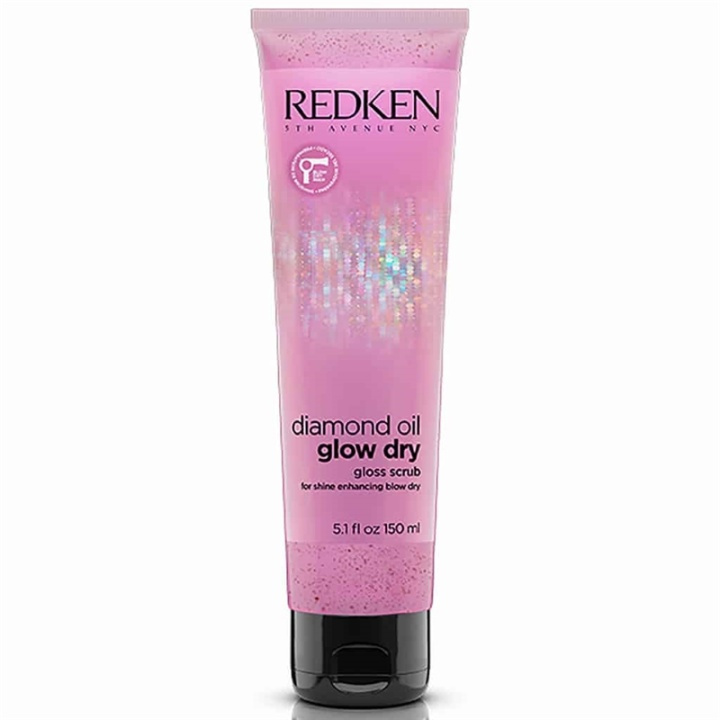 Redken Diamond Oil Glow Dry Scrub 150ml in the group BEAUTY & HEALTH / Hair & Styling / Hair care / Hair Mask at TP E-commerce Nordic AB (A12829)