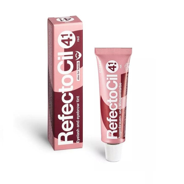 RefectoCil Eyelash and Eyebrow Tint Red No. 4.1 - 15ml in the group BEAUTY & HEALTH / Makeup / Eyes & Eyebrows / Mascara at TP E-commerce Nordic AB (A12841)