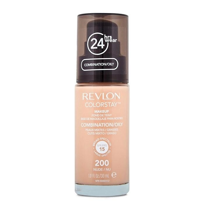 Revlon Colorstay Makeup Combination/Oily Skin - 200 Nude 30ml in the group BEAUTY & HEALTH / Makeup / Facial makeup / Foundation at TP E-commerce Nordic AB (A12877)
