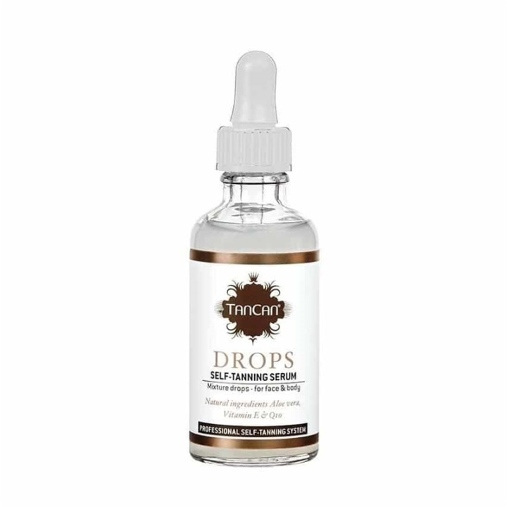 TanCan Drops Self-Tanning Serum 50ml in the group BEAUTY & HEALTH / Skin care / Tanning / Sunless tanning at TP E-commerce Nordic AB (A13038)