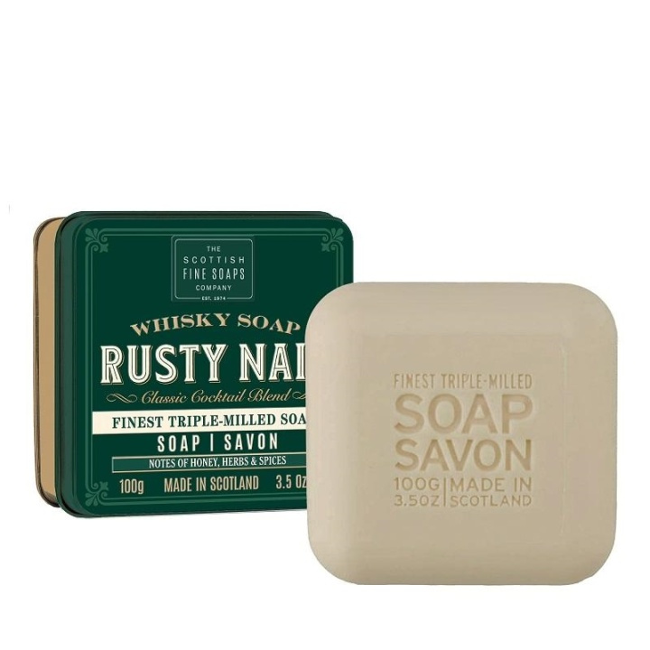 Scottish Fine Soaps Soap Bar Rusty Nail 100g in the group BEAUTY & HEALTH / Hair & Styling / Beard care / Other beard care at TP E-commerce Nordic AB (A13056)