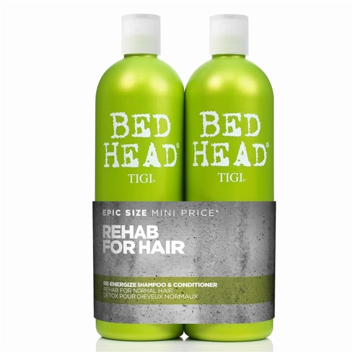 Tigi Bed Head Re-Energize Tweens 2x750ml in the group BEAUTY & HEALTH / Hair & Styling / Hair care / Schampoo at TP E-commerce Nordic AB (A13097)