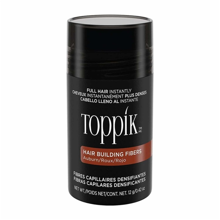 Toppik Hair Building Fibers Regular 12g - Auburn in the group BEAUTY & HEALTH / Hair & Styling / Hair styling / Volume powder at TP E-commerce Nordic AB (A13102)