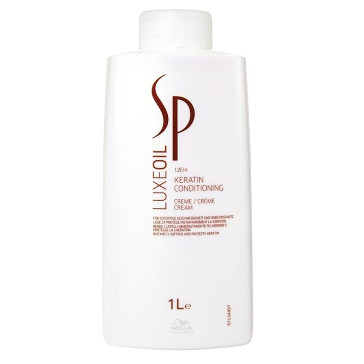 Wella SP LuxeOil Keratin Conditioning Cream 1000ml in the group BEAUTY & HEALTH / Hair & Styling / Hair care / Conditioner at TP E-commerce Nordic AB (A13155)