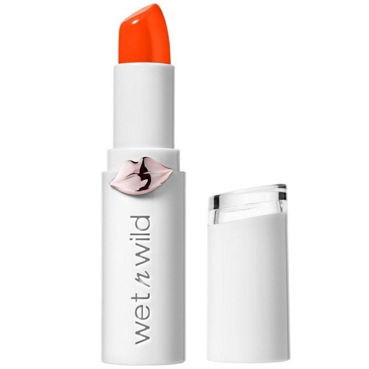 Wet n Wild Megalast Lipstick High Shine - Tanger-ring The Alarm in the group BEAUTY & HEALTH / Makeup / Lips / Lipstick at TP E-commerce Nordic AB (A13195)