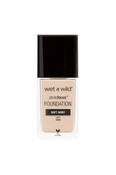 Wet n Wild Photo Focus Foundation Soft Ivory 30ml in the group BEAUTY & HEALTH / Makeup / Facial makeup / Foundation at TP E-commerce Nordic AB (A13218)