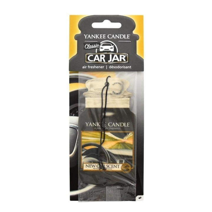Yankee Candle Car Jar Air Freshener New Car Scent in the group BEAUTY & HEALTH / Fragrance & Perfume / Other fragrances / Scented candles at TP E-commerce Nordic AB (A13252)