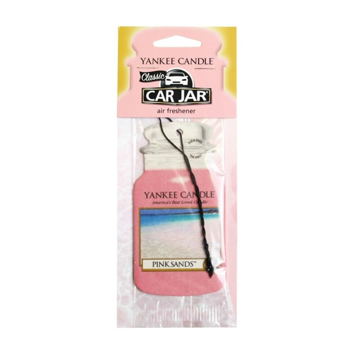 Yankee Candle Car Jar Air Freshener Pink Sands in the group BEAUTY & HEALTH / Fragrance & Perfume / Other fragrances / Scented candles at TP E-commerce Nordic AB (A13253)