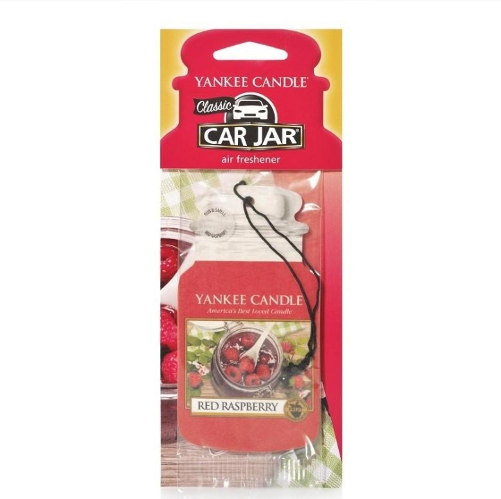 Yankee Candle Car Jar Air Freshener Red Raspberry in the group BEAUTY & HEALTH / Fragrance & Perfume / Other fragrances / Scented candles at TP E-commerce Nordic AB (A13254)