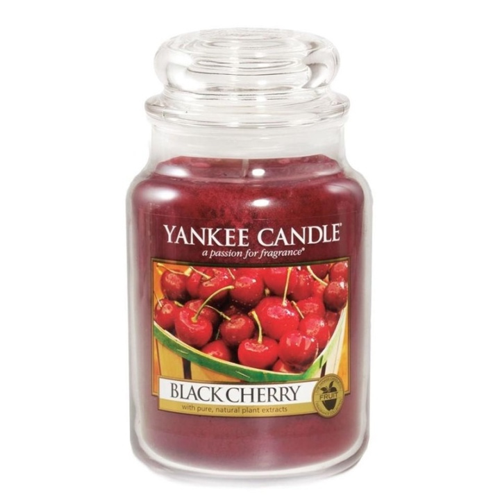 Yankee Candle Classic Large Jar Black Cherry 623g in the group BEAUTY & HEALTH / Fragrance & Perfume / Other fragrances / Scented candles at TP E-commerce Nordic AB (A13262)