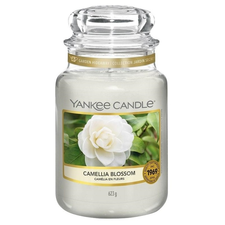 Yankee Candle Classic Large Jar Camellia Blossom 623g in the group BEAUTY & HEALTH / Fragrance & Perfume / Other fragrances / Scented candles at TP E-commerce Nordic AB (A13263)