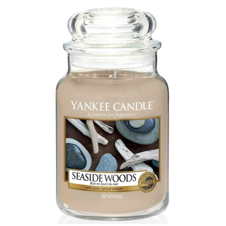 Yankee Candle Classic Large Jar Seaside Woods 623g in the group BEAUTY & HEALTH / Fragrance & Perfume / Other fragrances / Scented candles at TP E-commerce Nordic AB (A13265)