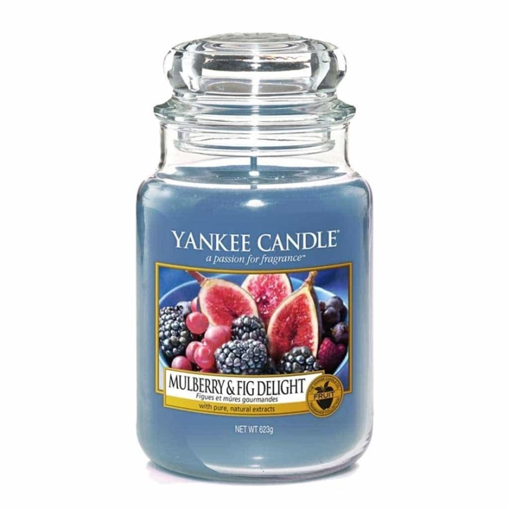 Yankee Candle Classic Large Mulberry & Fig Delight 623g in the group BEAUTY & HEALTH / Fragrance & Perfume / Other fragrances / Scented candles at TP E-commerce Nordic AB (A13270)