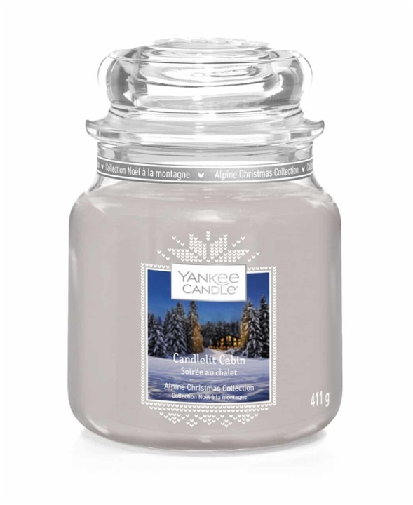 Yankee Candle Classic Medium Jar Candlelit Cabin 411g in the group BEAUTY & HEALTH / Fragrance & Perfume / Other fragrances / Scented candles at TP E-commerce Nordic AB (A13280)