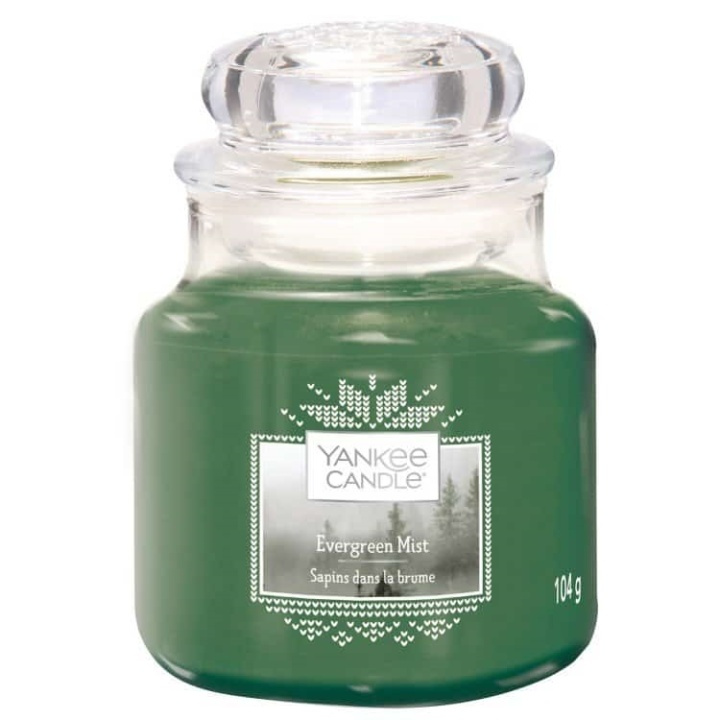 Yankee Candle Classic Small Jar Evergreen Mist 104g in the group BEAUTY & HEALTH / Fragrance & Perfume / Other fragrances / Scented candles at TP E-commerce Nordic AB (A13306)