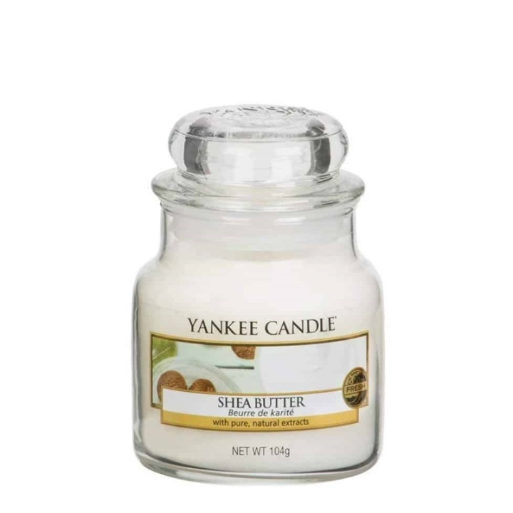 Yankee Candle Classic Small Jar Shea Butter 104g in the group BEAUTY & HEALTH / Fragrance & Perfume / Other fragrances / Scented candles at TP E-commerce Nordic AB (A13316)