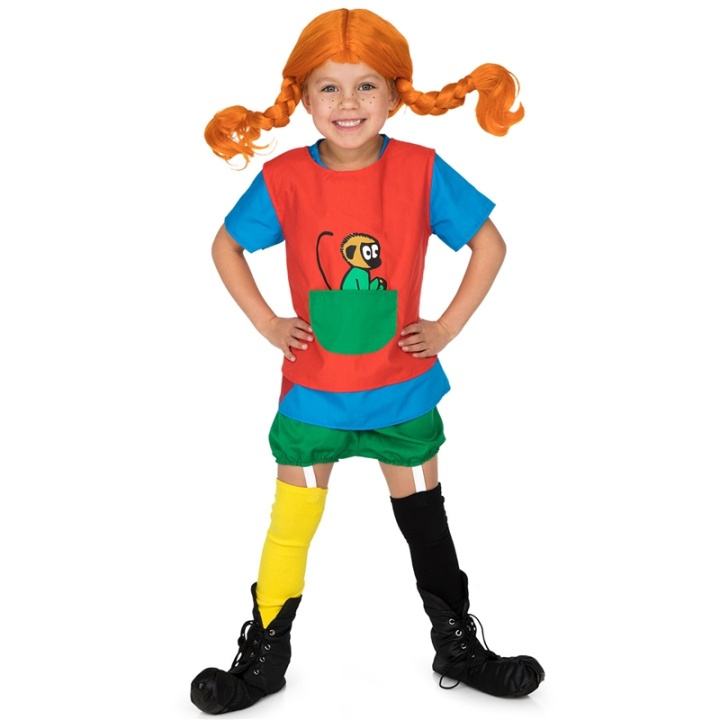 Pippi Kläder 4-6år in the group TOYS, KIDS & BABY PRODUCTS / Toys / Masquerade costumes at TP E-commerce Nordic AB (A13515)