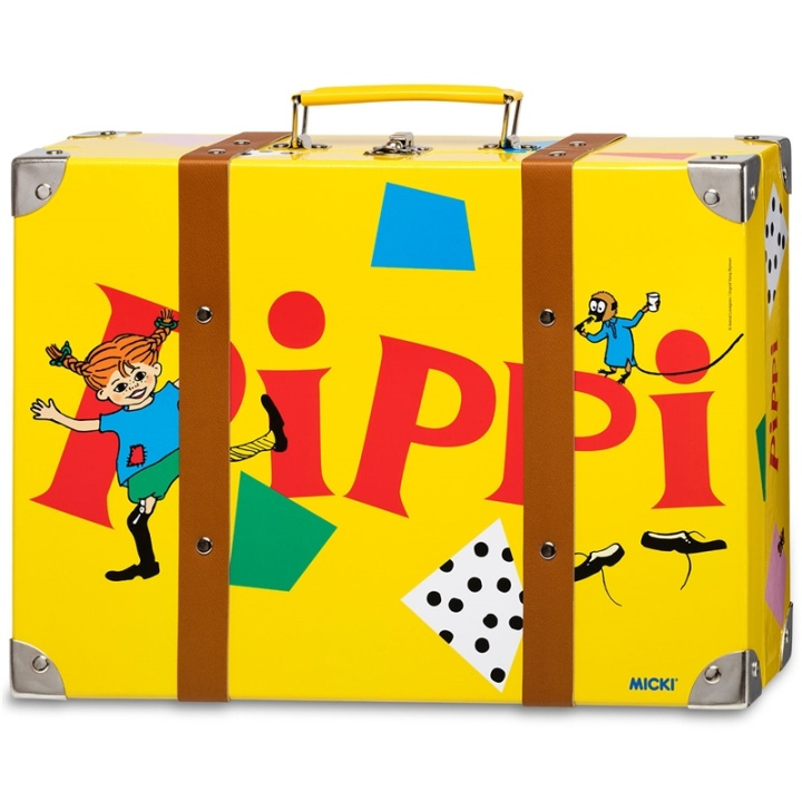 Pippi Koffert Gul 32cm in the group TOYS, KIDS & BABY PRODUCTS / Children\'s room / Storage at TP E-commerce Nordic AB (A13517)