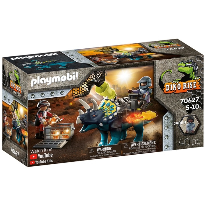 Playmobil Triceratops: Battle for the Le in the group TOYS, KIDS & BABY PRODUCTS / Toys / Playmobil at TP E-commerce Nordic AB (A13552)
