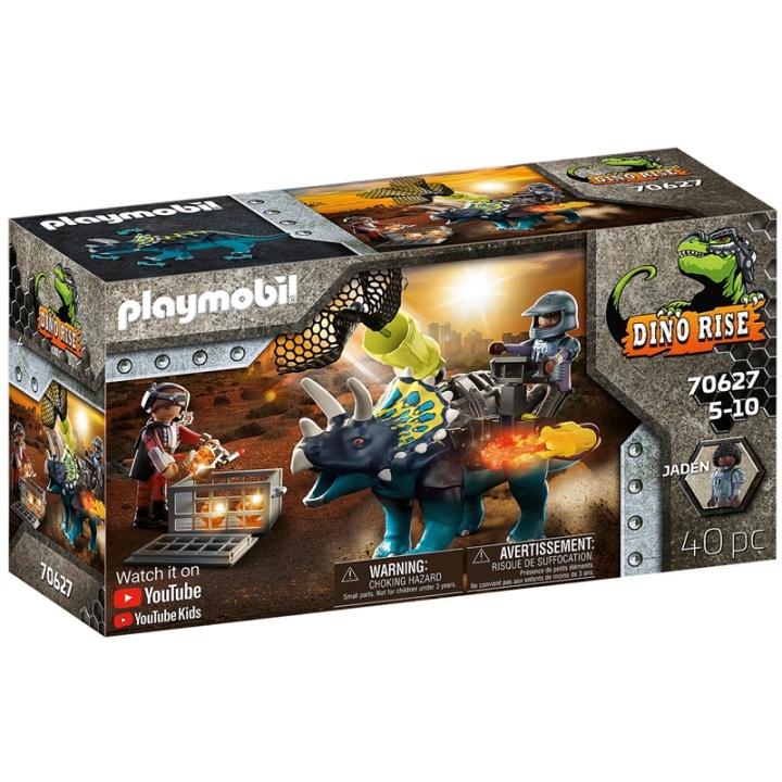 Playmobil Triceratops: Battle for the Le in the group TOYS, KIDS & BABY PRODUCTS / Toys / Figures, Miniatures & accessories at TP E-commerce Nordic AB (A13552)