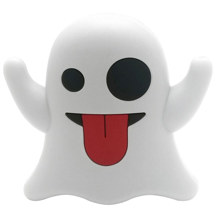Celly PowerBank Emoji Ghost 2200 mAh in the group SMARTPHONE & TABLETS / Chargers & Cables / Powerbanks at TP E-commerce Nordic AB (A13757)