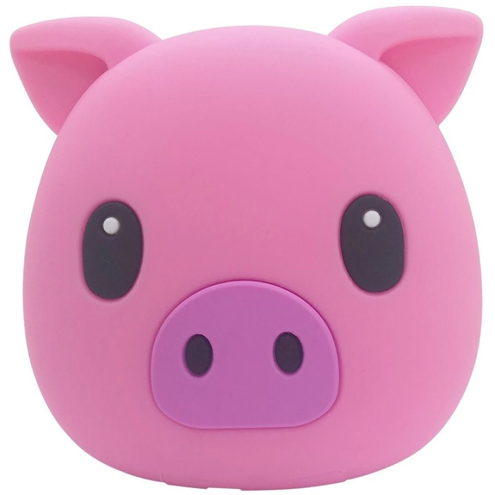 Celly PowerBank Emoji Pig 2200 mAh in the group SMARTPHONE & TABLETS / Chargers & Cables / Powerbanks at TP E-commerce Nordic AB (A13759)