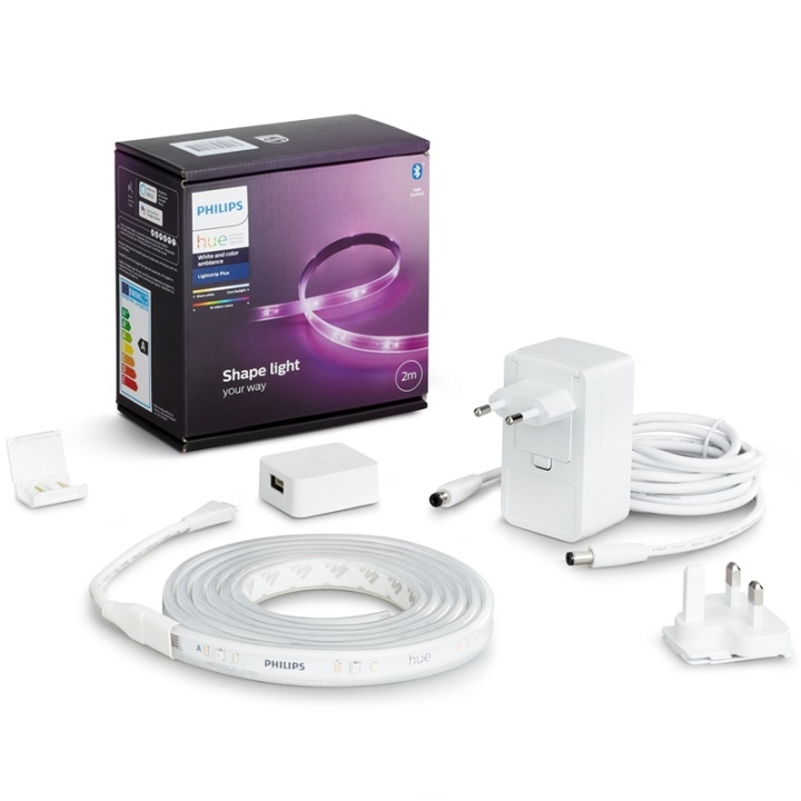 Philips Hue LightStrip Plus V4 2m base in the group HOME, HOUSEHOLD & GARDEN / Smart home / Smart Lights at TP E-commerce Nordic AB (A13840)