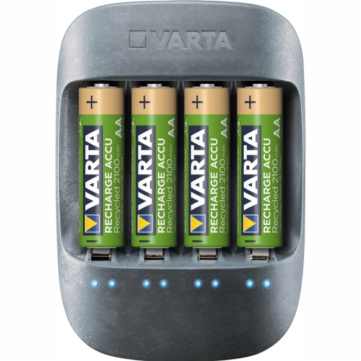 Varta Eco Charger Ekovänlig laddare in the group HOME ELECTRONICS / Batteries & Chargers / Battery charger at TP E-commerce Nordic AB (A13894)