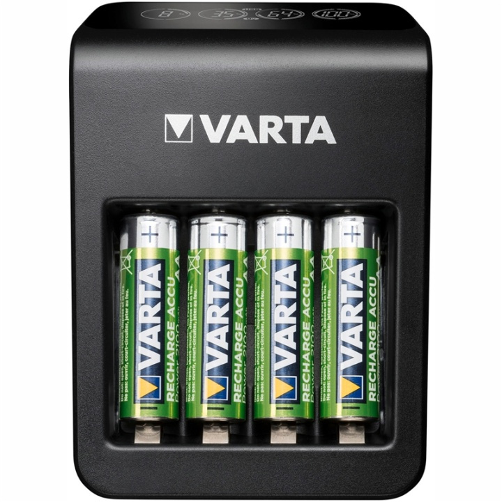 Varta LCD Plug Carger+ AA/AAA/9V + U in the group HOME ELECTRONICS / Batteries & Chargers / Battery charger at TP E-commerce Nordic AB (A13895)