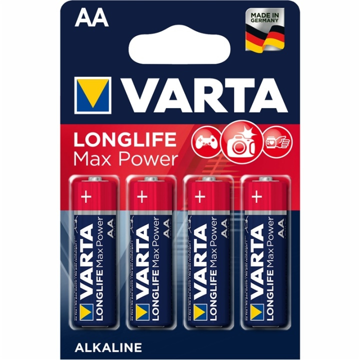 Varta Longlife Max Power AA / LR6 Ba in the group HOME ELECTRONICS / Batteries & Chargers / Batteries / AA at TP E-commerce Nordic AB (A13907)