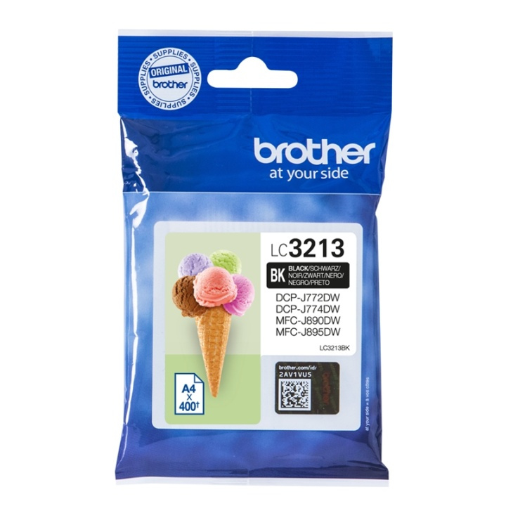 Brother LC-3213BK bläckpatroner Original Hög (XL) avkastning Svart in the group COMPUTERS & PERIPHERALS / Printers & Accessories / Ink & Toner / Ink cartridges / Brother at TP E-commerce Nordic AB (A14012)