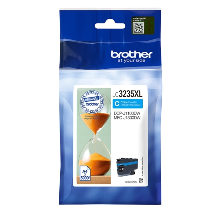 Brother LC-3235XLC bläckpatroner 1 styck Original Hög (XL) avkastning Cyan in the group COMPUTERS & PERIPHERALS / Printers & Accessories / Ink & Toner / Ink cartridges / Brother at TP E-commerce Nordic AB (A14026)