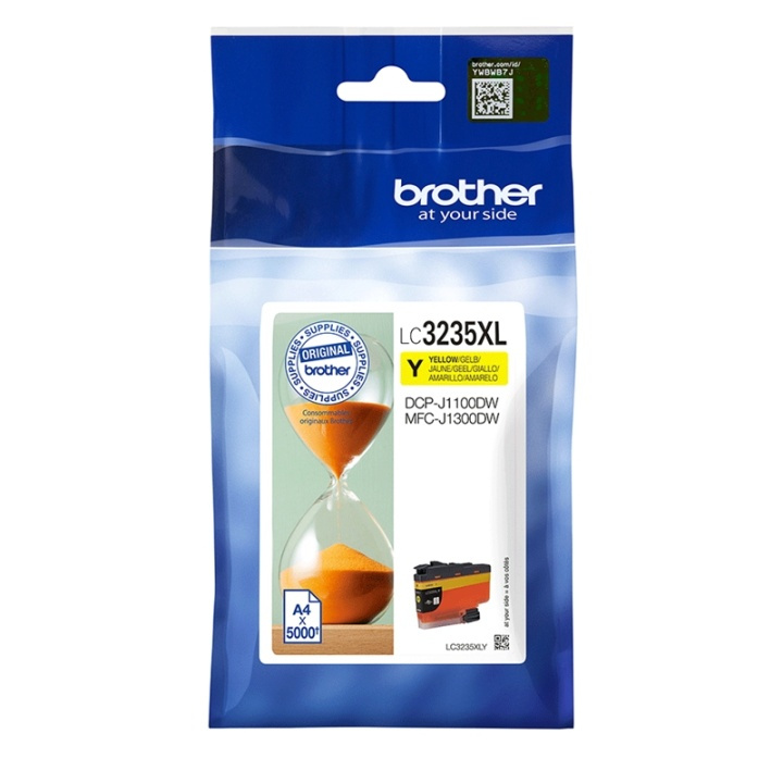 Brother LC-3235XLY bläckpatroner 1 styck Original Hög (XL) avkastning Gul in the group COMPUTERS & PERIPHERALS / Printers & Accessories / Ink & Toner / Ink cartridges / Brother at TP E-commerce Nordic AB (A14028)