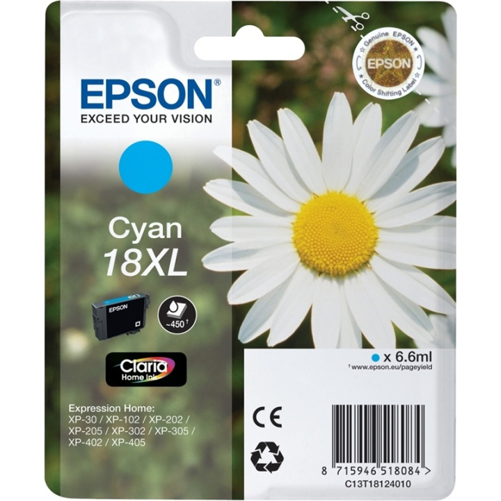 Epson Daisy Claria Home-bläckserien in the group COMPUTERS & PERIPHERALS / Printers & Accessories / Ink & Toner / Ink cartridges / Epson at TP E-commerce Nordic AB (A14066)