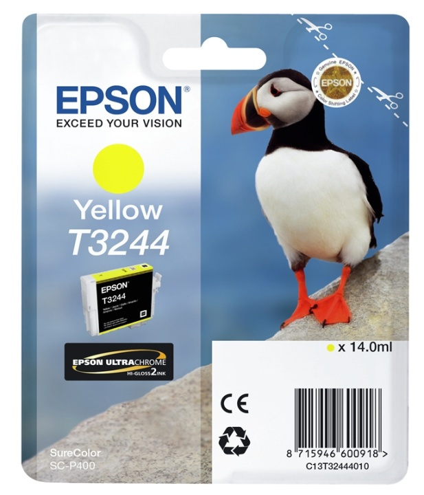 Epson T3244 Yellow in the group COMPUTERS & PERIPHERALS / Printers & Accessories / Ink & Toner / Ink cartridges / Epson at TP E-commerce Nordic AB (A14145)