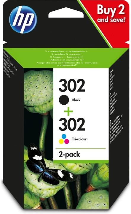 HP Ink X4D37AE 302 Multipack in the group COMPUTERS & PERIPHERALS / Printers & Accessories / Ink & Toner / Ink cartridges / HP at TP E-commerce Nordic AB (A14157)